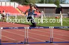 Womens under-17s 400 metres hurdles, North Eastern Track and Field Champs, Gateshead Stadium. Photo: David T. Hewitson/Sports for All Pics